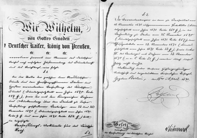 Verfassung des Deutschen Reiches
