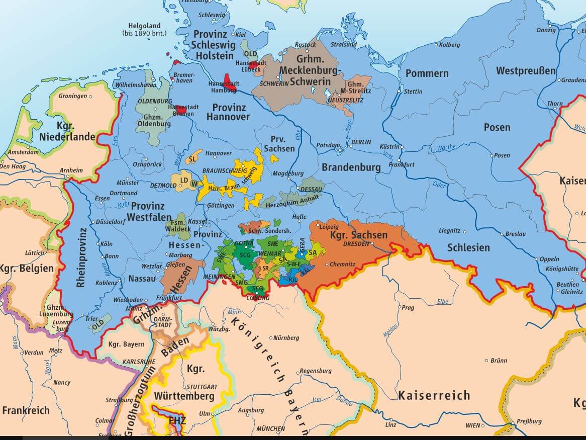 Deutschland Vor 1933 Karte / Deutsches Reich In Den Grenzen Vom 31