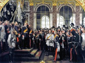 Reichsgründung 1871, Gemälde von Anton von Werner