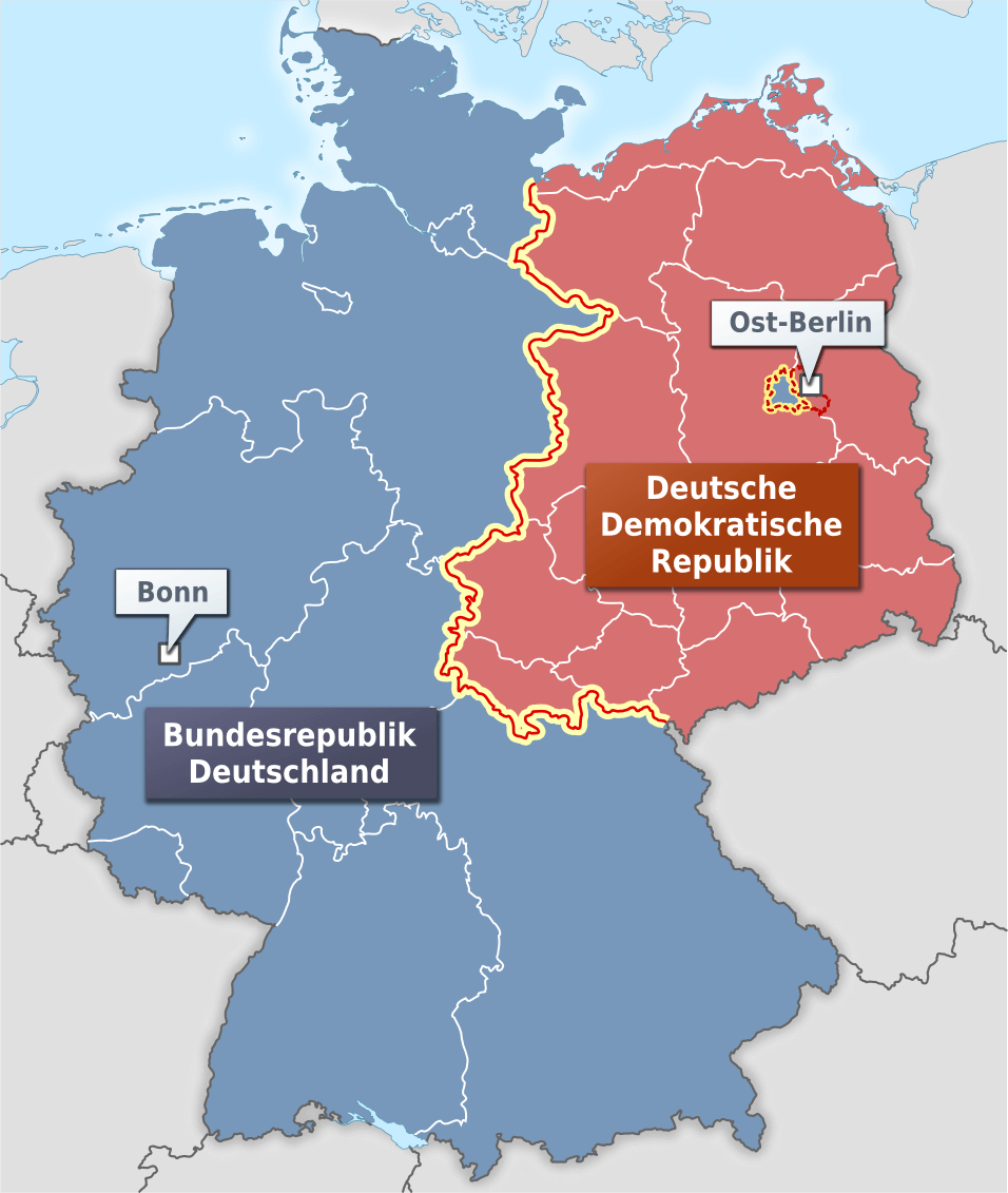 BRD vs. DDR