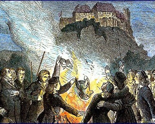 Bücherverbrennung 1817