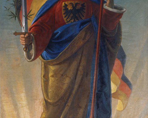 Germania, Symbol des deutschen Nationalismus 1848