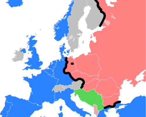 Eiserner Vorhang Karte