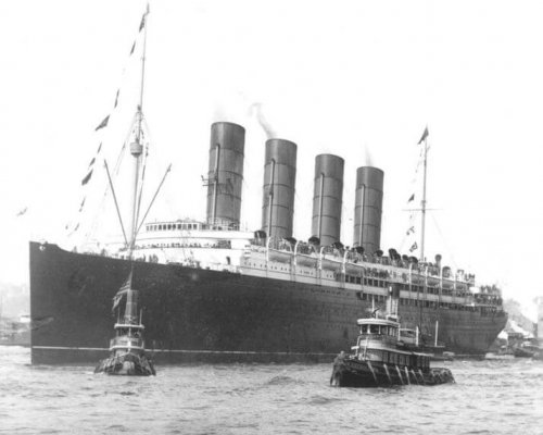RMS Lusitania 1915
