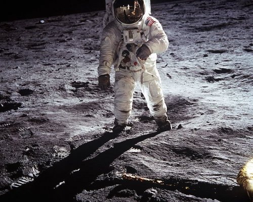 Mondlandung von Apollo 11 im Jahr 1969