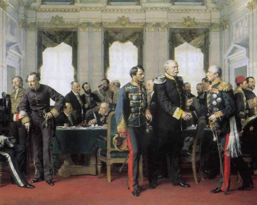 Bismarck beim Berliner Kongress als "Ehrlicher Makler"