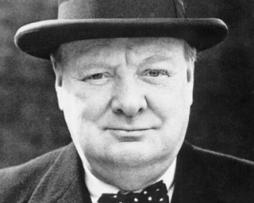 Winston Churchill, britischer Premierminister