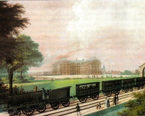 Eisenbahnbau in der Industrialisierung im 19. Jahrhundert