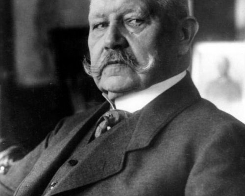 Reichspräsident Paul von Hindenburg