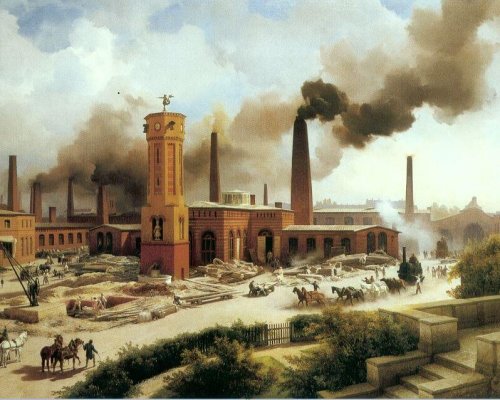 Die Industrialisierung sorgte im 19. Jahrhundert für einen technischen, wirtschaftlichen und gesellschaftlichen Entwicklungsschub