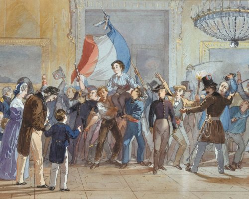 Julirevolution 1830 in Frankreich