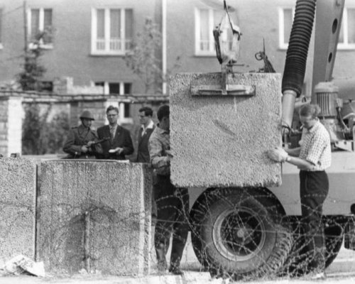 Mauerbau Berlin 1961