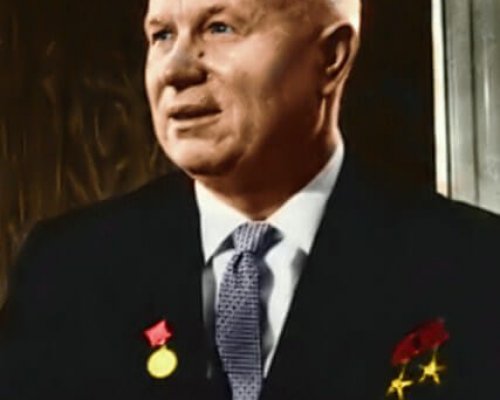 Nikita Chruschtschow leitete nach seiner Rede auf dem Parteitag der KPdSU (1956) die "Entstalinisierung" ein