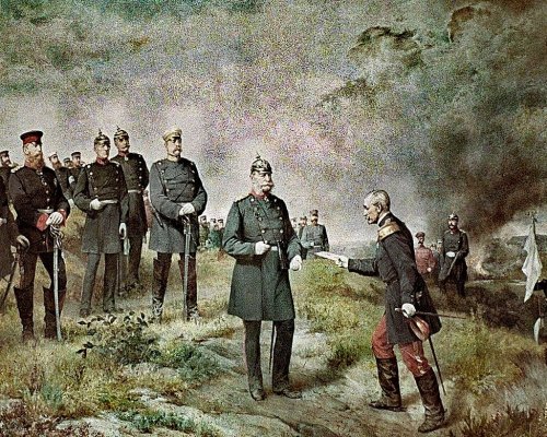 Schlacht von Sedan im Jahr 1870