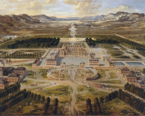 Schloss in Versailles, Gemälde
