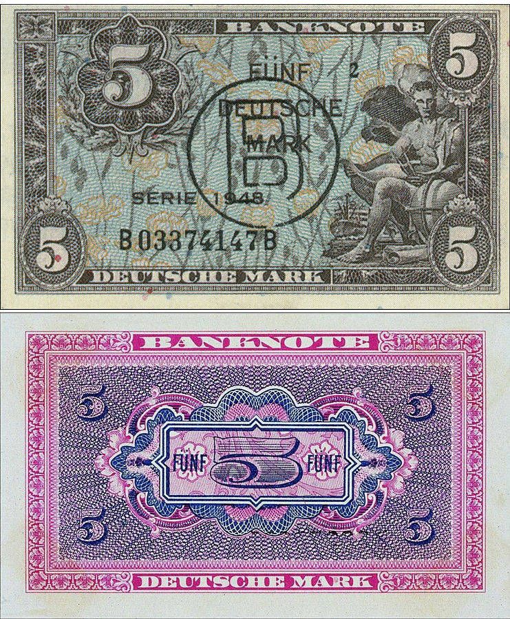 Banknote Deutsche Mark