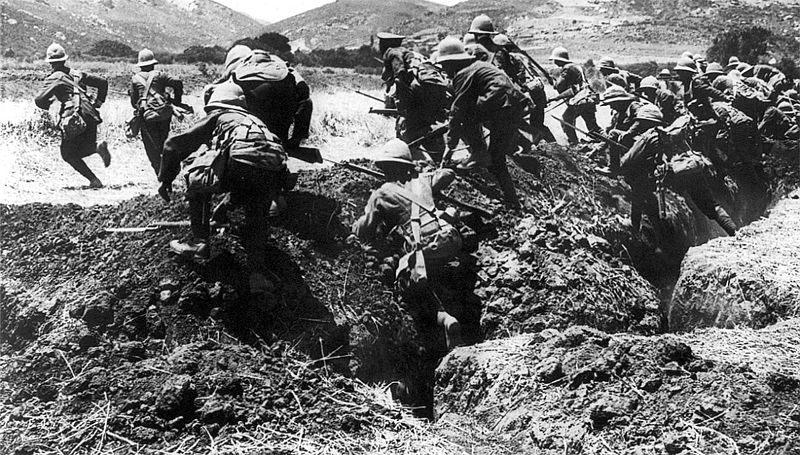 Britische Infanterie