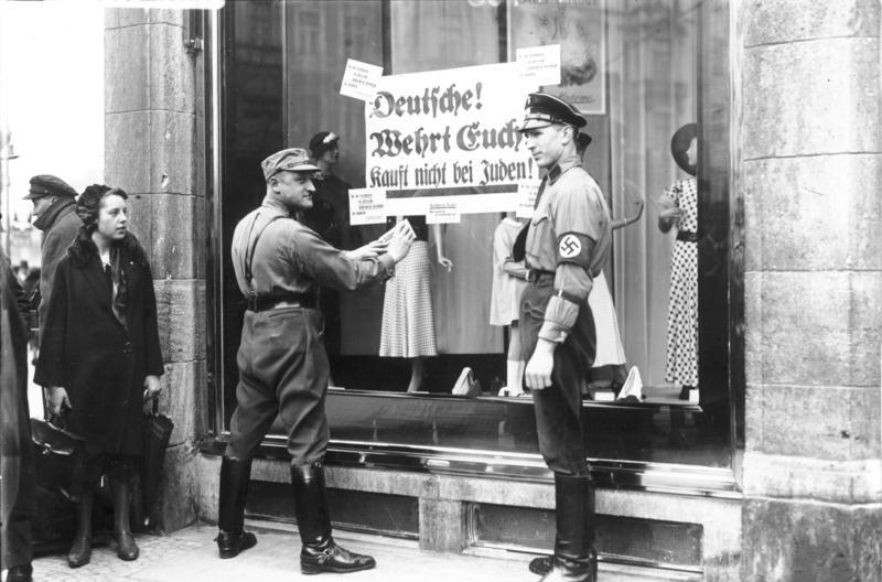 Boykott jüdischer Geschäfte