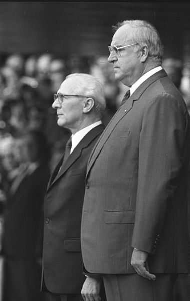 Honecker und Kohl